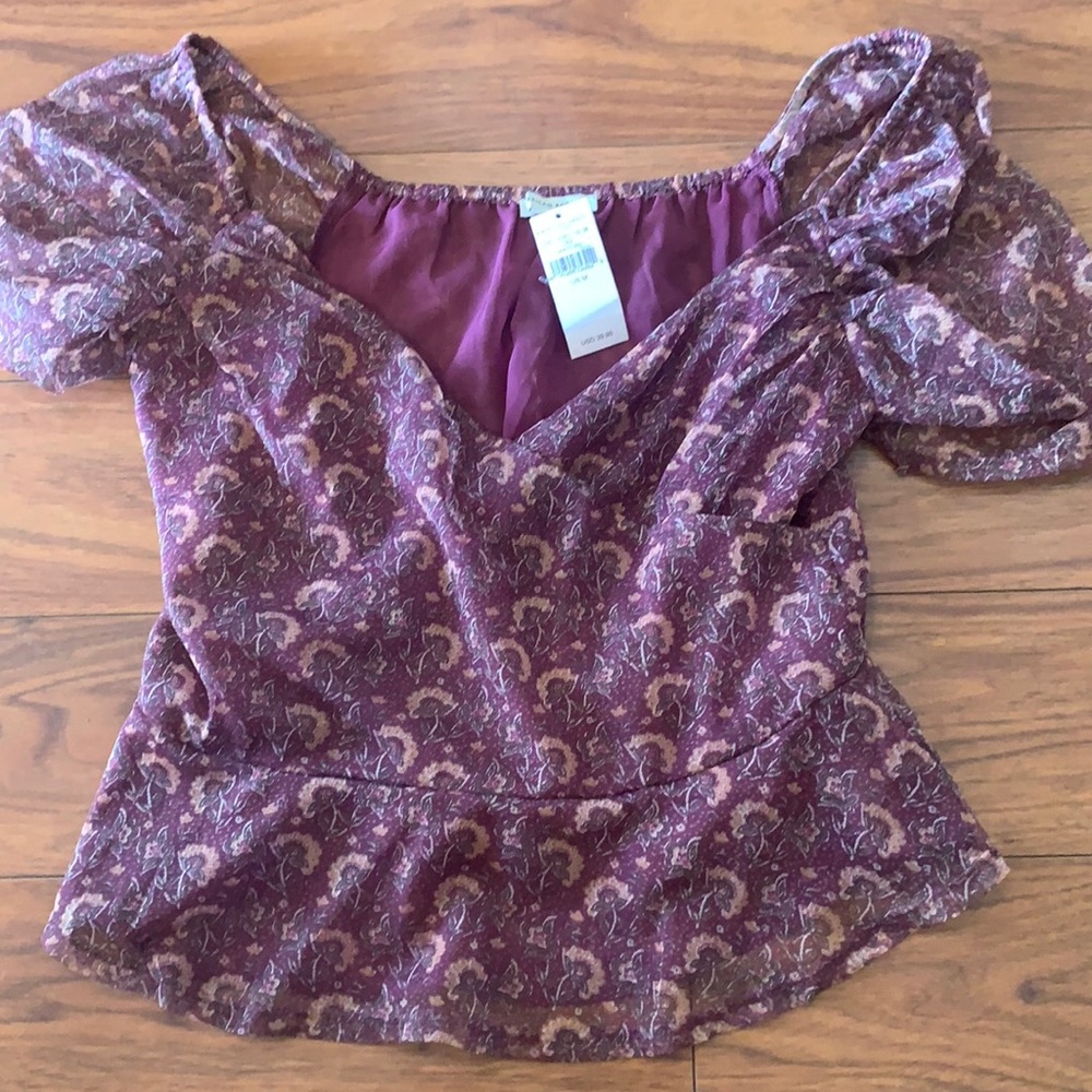AEO blouse NWT